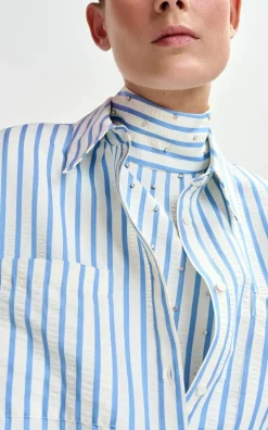 Essentiel Antwerp - Blauw Hemd