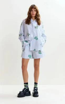 Essentiel Antwerp - Blauw Hemd