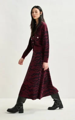 Essentiel Antwerp - Bordeaux Rok
