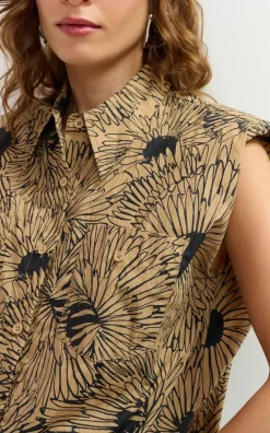 Essentiel Antwerp - Camel Blouse