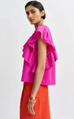 Essentiel Antwerp - Fuchsia Blouse