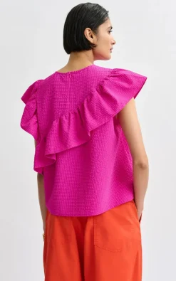 Essentiel Antwerp - Fuchsia Blouse