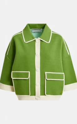 Essentiel Antwerp - Groen Cardigan