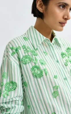 Essentiel Antwerp - Groen Hemd