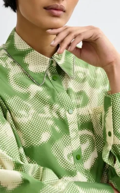 Essentiel Antwerp - Groen Hemd