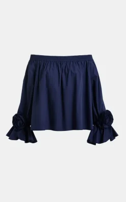 Essentiel Antwerp - Marineblauw Blouse