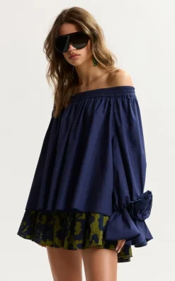 Essentiel Antwerp - Marineblauw Blouse