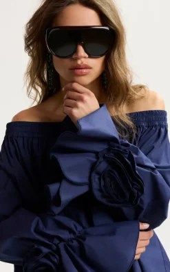Essentiel Antwerp - Marineblauw Blouse
