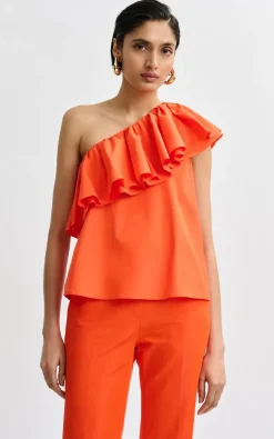 Essentiel Antwerp - Oranje Blouse