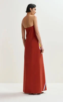 Essentiel Antwerp - Roestbruin Jurk