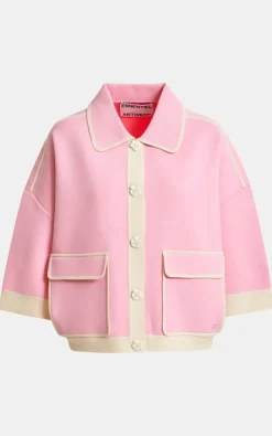 Essentiel Antwerp - Roze Cardigan