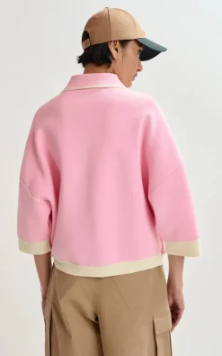 Essentiel Antwerp - Roze Cardigan