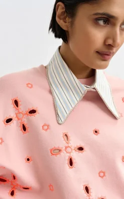 Essentiel Antwerp - Roze Sweater
