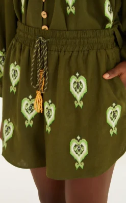 Farm Rio - Olive Short