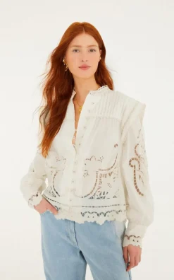 Farm Rio - Wit Blouse