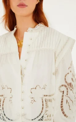 Farm Rio - Wit Blouse