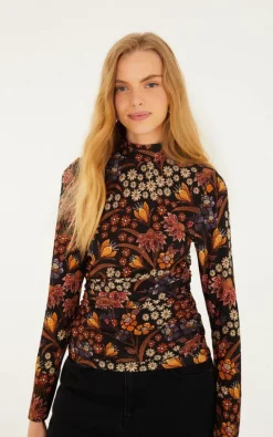Farm Rio - Zwart T-shirt/top