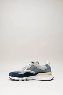 Floris Van Bommel - Blauw Sneaker