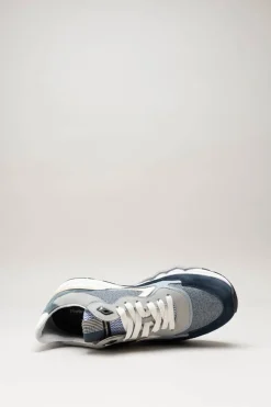 Floris Van Bommel - Blauw Sneaker