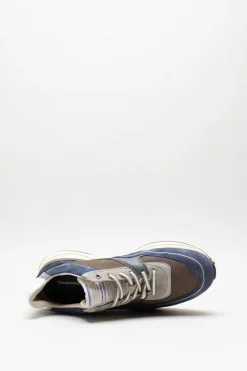 Floris Van Bommel - Blauw Sneaker