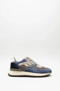 Floris Van Bommel - Blauw Sneaker