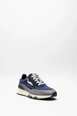 Floris Van Bommel - Blauw Sneaker