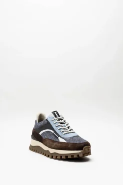 Floris Van Bommel - Blauw Sneaker