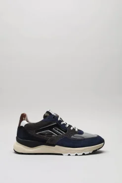 Floris Van Bommel - Blauw Sneaker