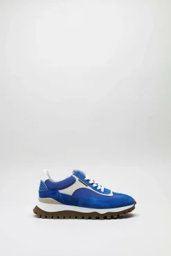 Floris Van Bommel - Blauw Sneaker
