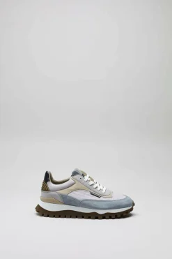 Floris Van Bommel - Blauw Sneaker