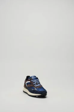 Floris Van Bommel - Blauw Sneaker