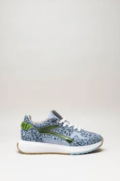 Floris Van Bommel - Blauw Sneaker