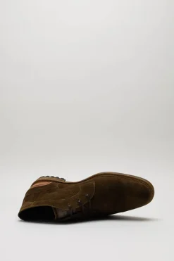 Floris Van Bommel - Bruin Veterschoen hoog