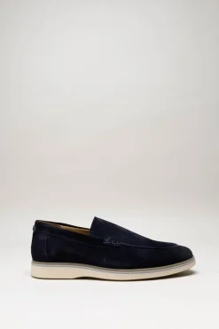 Floris Van Bommel - Donkerblauw Mocassin