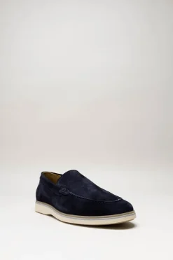 Floris Van Bommel - Donkerblauw Mocassin