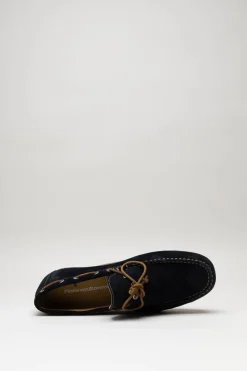 Floris Van Bommel - Donkerblauw Mocassin