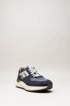Floris Van Bommel - Donkerblauw Sneaker