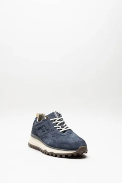 Floris Van Bommel - Donkerblauw Sneaker