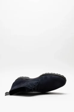 Floris Van Bommel - Donkerblauw Veterschoen hoog