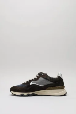 Floris Van Bommel - Donkerbruin Sneaker