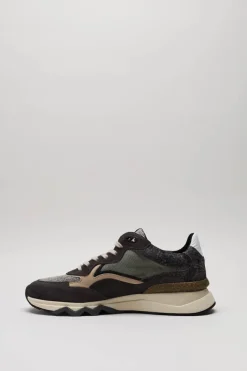 Floris Van Bommel - Donkergrijs Sneaker