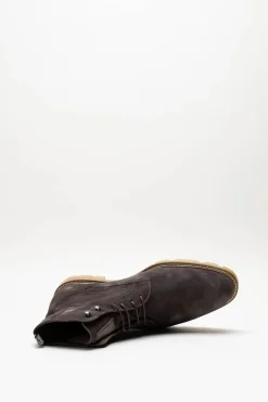 Floris Van Bommel - Donkergrijs Veterbottine