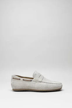 Floris Van Bommel - Grijs Mocassin