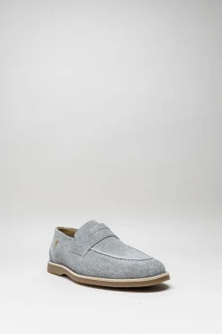 Floris Van Bommel - Grijs Mocassin