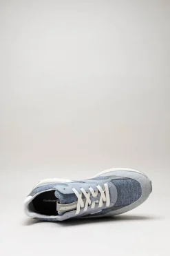 Floris Van Bommel - Lichtblauw Sneaker