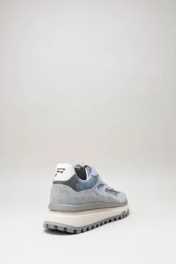 Floris Van Bommel - Lichtblauw Sneaker