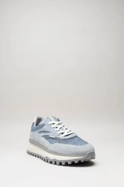 Floris Van Bommel - Lichtblauw Sneaker