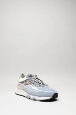 Floris Van Bommel - Lichtblauw Sneaker