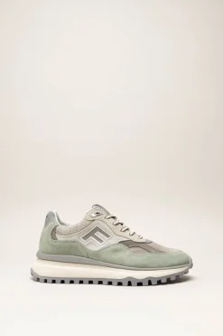 Floris Van Bommel - Lichtgroen Sneaker