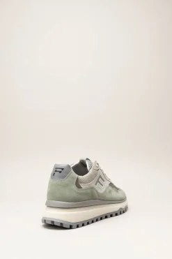 Floris Van Bommel - Lichtgroen Sneaker
